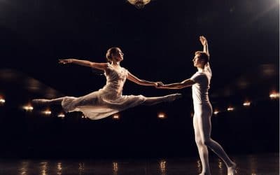 El movimiento de ballet JETÉ